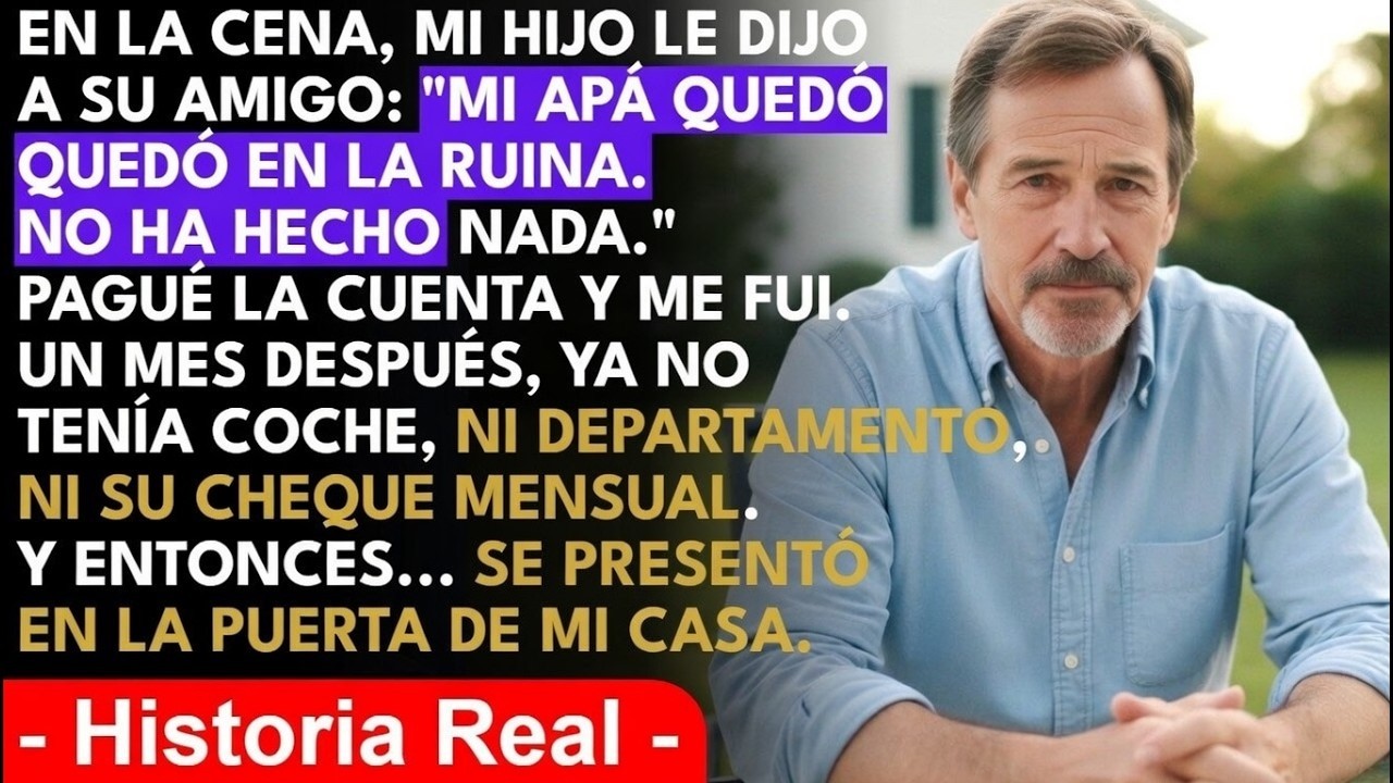 Me quedé parado frente al fregadero lavando mi tarro de barro cuando sonó el teléfono. Era mi hijo. No llamaba para saber cómo estaba. Llamaba porque necesitaba dinero. Otra vez. No contesté. Dejé...