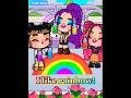 I like rainbow with huntrix!🌈#trending#funny#avatarworld#vairalvideo#fyp#art#drawing#rainbow#shorts