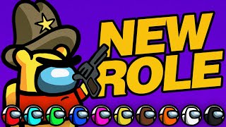 We Modded the New Sheriff Role into Among Us! (ALL 10 Perspectives!)