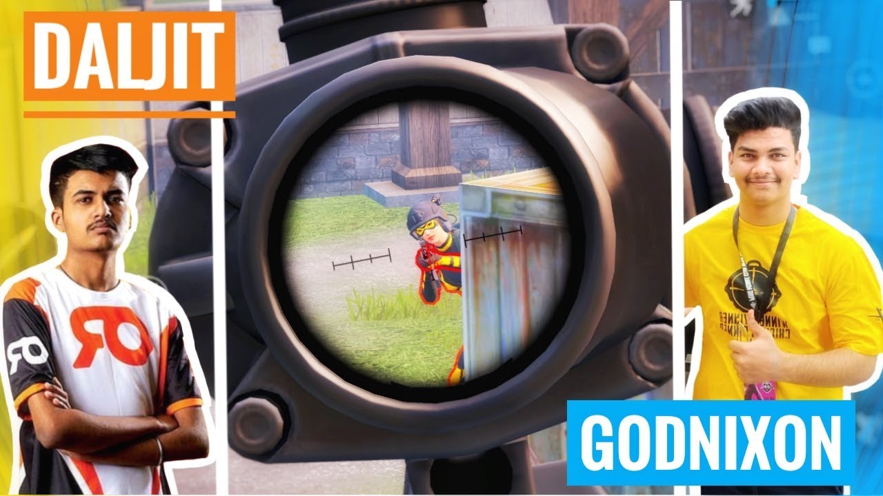 GODNIXON VS DALJIT TDM SNIPER FUN CHALLENGE | PUBG MOBILE - YouTube
