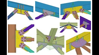 Tekla API Advance - Column Beam Braces Details - New big improvements