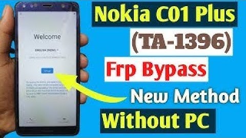 Nokia C01 Plus (TA-1396) Frp Bypass Without Pc New Method 100% Working Very Easy Method 2023