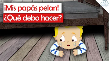 ¿Es normal llorar cuando tus padres se pelean?