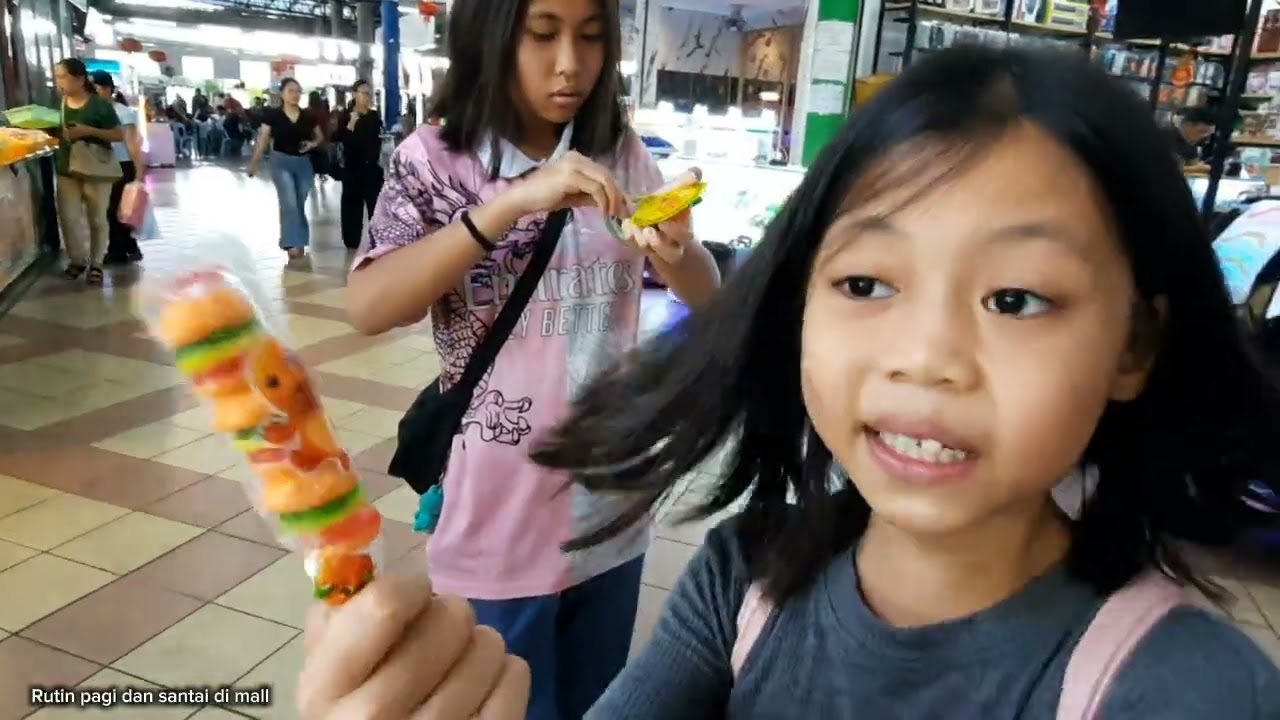 RUTIN PAGI BERSENAM // SANTAI DENGAN ANAK DI MALL