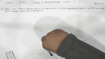 Class 7 -Question 2 Ex- 10.1-Practical Geometry- Chapter 10 Maths Class 7- NCERT