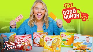 Julia Tries ALL Of The Most Popular Ice Cream From Good Humor | Delish