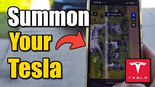 How to Summon Tesla Model Y with Phone - Easy Tutorial screenshot 5