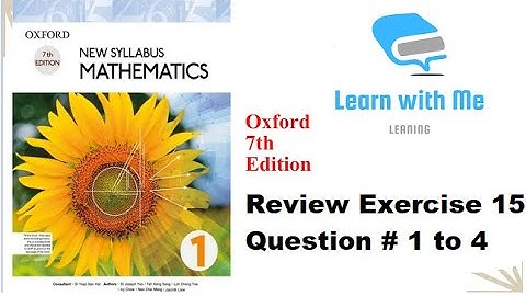 Review Exercise #15 Question #1to4 | Unit #15 | Oxford Book 7th edition | #d1 | @Learnwithme786