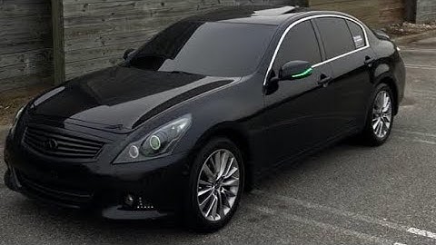 Q50 MIRRORS RGB ON G37X SEDAN 🥶