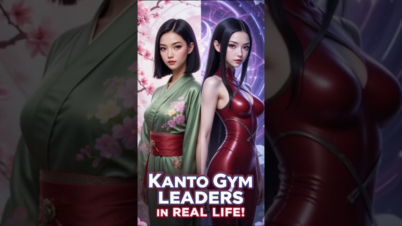 Kanto Gym Leaders in REAL LIFE! 🔥✨ | Pokémon Transformation