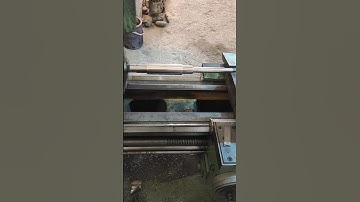 Pump Shaft Making on Lathe Machine 👍👍💪 #shorts #youtubeshorts