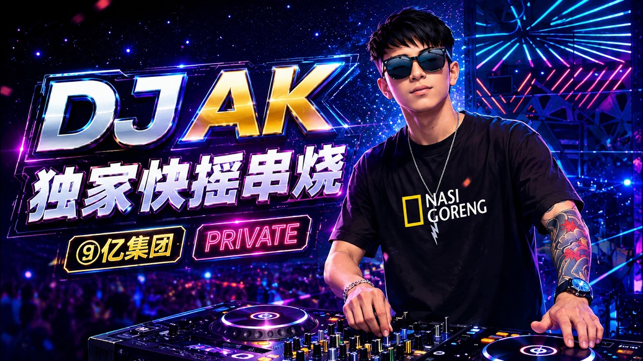 ㊣92CCDJ x DJ AK 快摇 《⑨亿集团 V1》《好像再爱你 X 泡沫 X 不如 X 天秤座 X 离开我的依赖》《独家快摇串烧2026》
