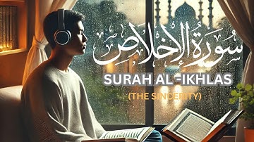 🌿 SURAH AL-IKHLAS (سورة الإخلاص) | A POWERFUL DECLARATION OF ALLAH’S ONENESS 🌿