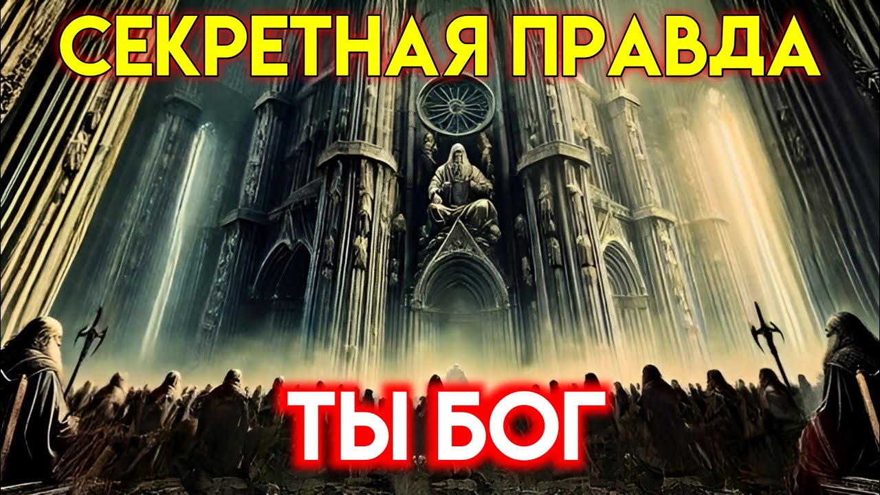 Секретная правда: ТЫ — БОГ | Почему это было скрыто от тебя...