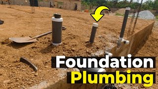 Foundation Plumbing works in Asebu - Building in Ghana