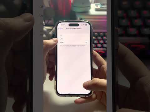 Wideo: Jak piszesz jedną ręką na iPhonie?