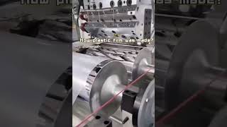How rollers make plastic film?   #pp #pet  #cpp #roller #cpe #plastic #lathe #pvc  #supply