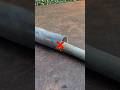 Look at how this welder handles large pipe connections to small pipes