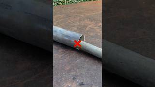Look at how this welder handles large pipe connections to small pipes