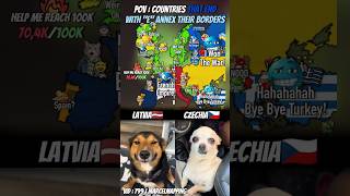 POV : Countries That End With "E" Annex Their Borders #mapping #map #shorts #popular #fyp