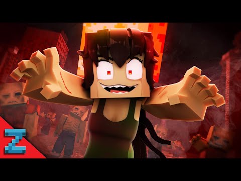 Zombie Girl ? (Minecraft Music Video Animation) 