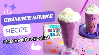 How to Make a Grimace Shake (McDonald&#39;s Copycat Recipe)