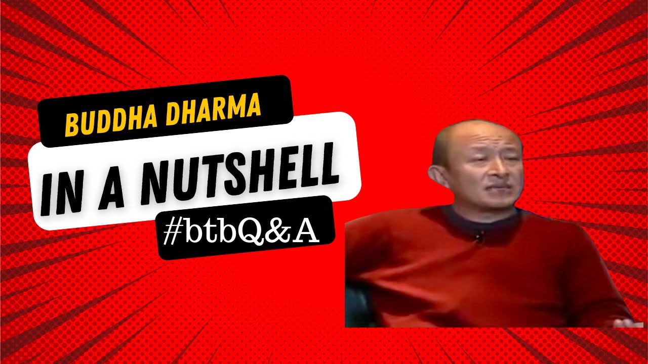 The Dharma is a means to an End