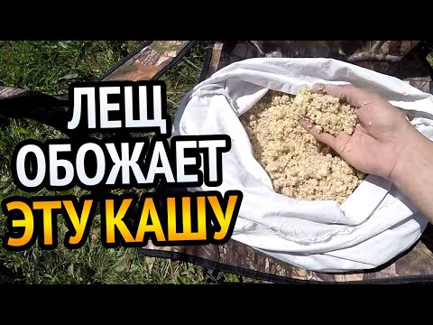 КАША ДЛЯ ЛОВЛИ ЛЕЩА. ЛЕЩ мимо неё не пройдёт. Каша которая не требует длительной варки.