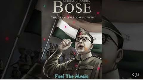 Netaji Shubhash Chnadra Bose Jayanti 4K Fullscren Status| Netaji ShubhashChnadra Bose Jayanti 2022