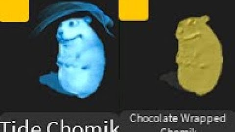 How to get "Tide Chomik" and "Chocolate Wrapped Chomik" FTC