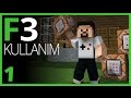 F3 Ekranı Komutları ve F3 Kısayolları - Minecraft Komutları - 1