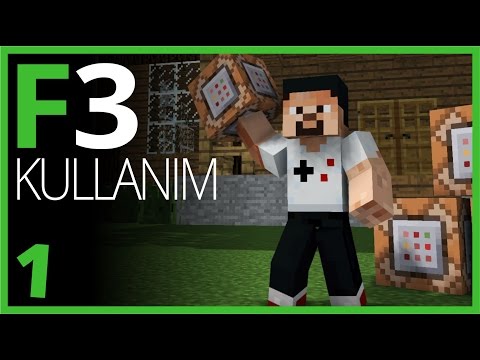 F3 Ekranı Komutları ve F3 Kısayolları - Minecraft Komutları - 1