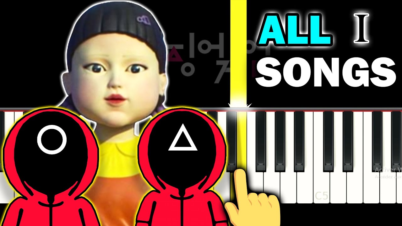 ALL SQUID GAME Songs on Piano but... in Chronological Order YouTube
