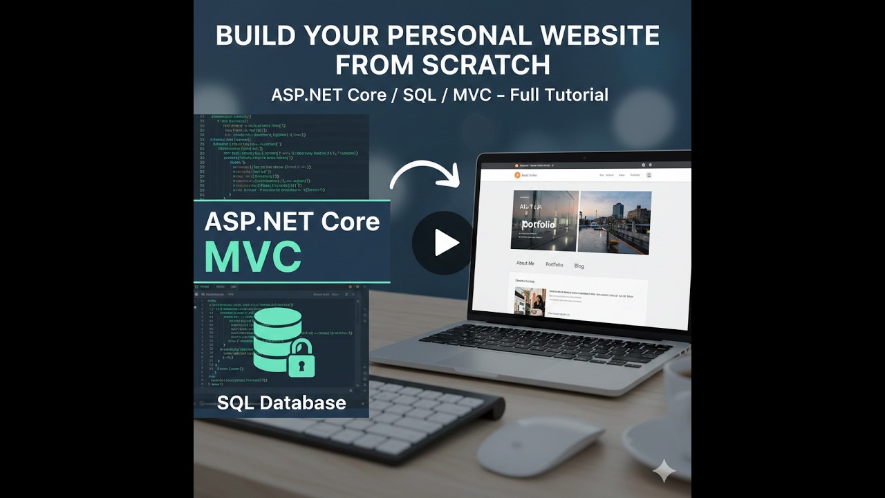 رحلة بناء موقع شخصي بـ ASP.NET Core (004)