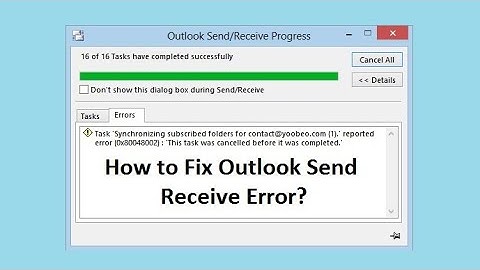 How to fix outlook send recieve error [Solved] #outlook  #send #recieve #working #disconnect #issues
