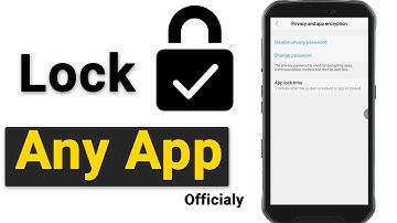 How To Lock Apps On Android Without Any App | Lock Any App On Android