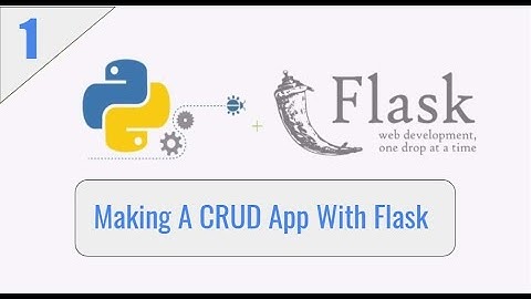 Flask CRUD Application With SQLite| Tutorial 1 | Python Flask