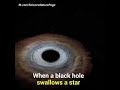 What happens when stars wander around black holes?