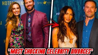 6 MOST SHOCKING Celebrity Divorces!