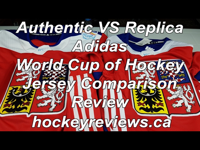 Adidas World Cup of Hockey WCH Authentic VS Replica Comparison Review –  Hockey Reviews