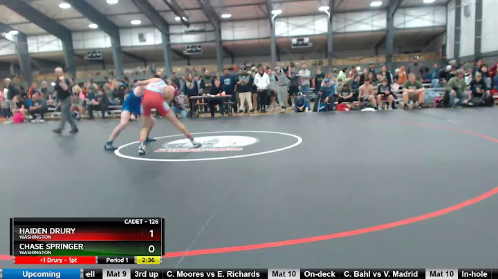 Cadet 126 Haiden Drury Washington Vs Chase Springe...