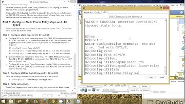 CCNA 4 Packet Tracer Activity 4.2.1.4 solution