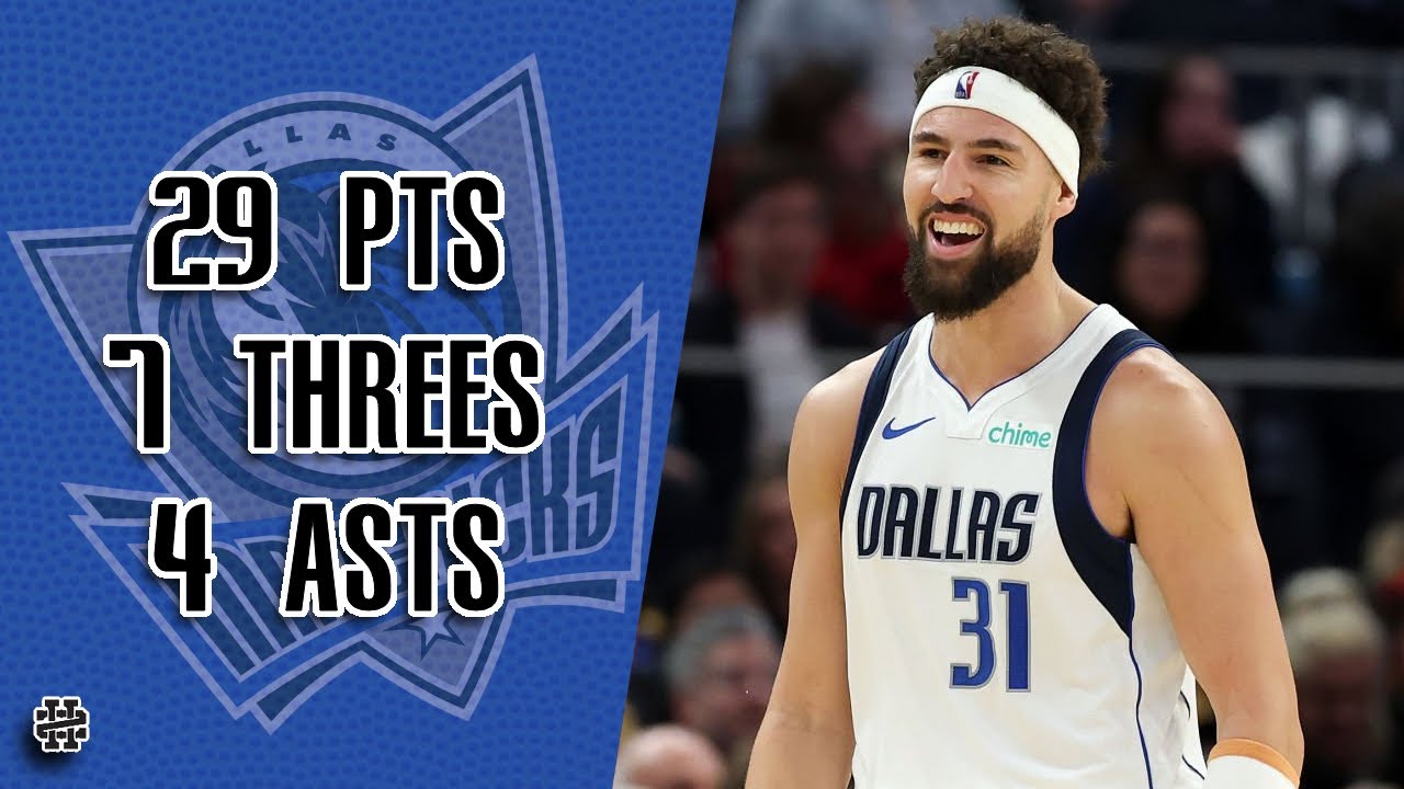 klay-thompson-29-pts-7-threes-4-asts-vs-warriors-24-25-season-youtube