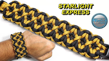 How to Make a Paracord Bracelet Starlight Express Paracord Knot Tutorials DIY