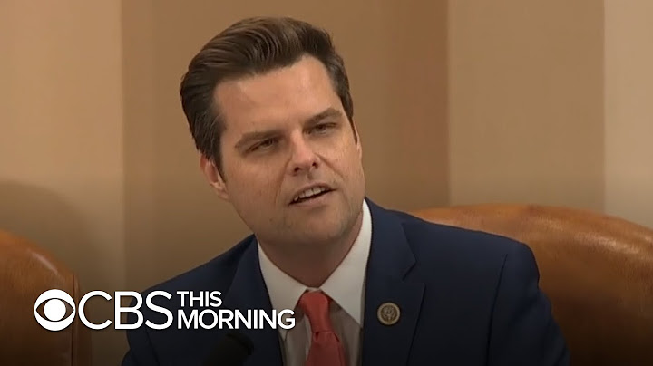 Matt gaetz accidentally reminds people hes a loser who