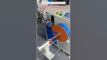Fully Automatic Cable Wire Winding Coiling And Cutting Tying Machine, With Length Measurement