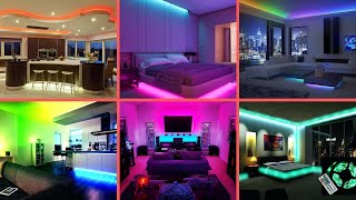 LED Strip Lights Ideas for Room-Strip led Lighting - YouTube