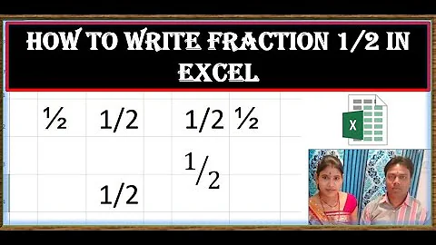 how to write fraction 1/2 in excel hindi | How To Fraction Number In Ms Excel In Hindi | EXCEL