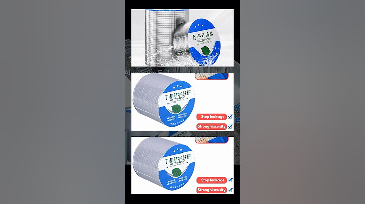 Aluminum Foil Butyl Waterproof Tape For roof leak Roof Sealant Wall Crack Pandikit Sa Bubong Tape