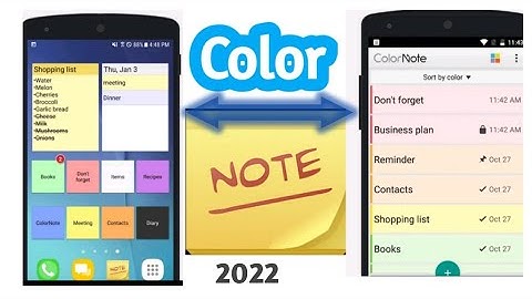 Best Notepad for Android | Color Note in 2022